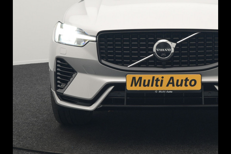 Volvo XC60 T6 AWD R-Design Plug In Hybrid 350pk LONG RANGE Dealer O.H. PHEV | Luchtvering | Trekhaak Af Fabriek | Panodak | Head Up | Adaptive Cruise | 360 Camera | Lederen Sportstoelen Massage & Ventilatie & Memory | Google Assistent | Apple Carplay | 21"L.M |