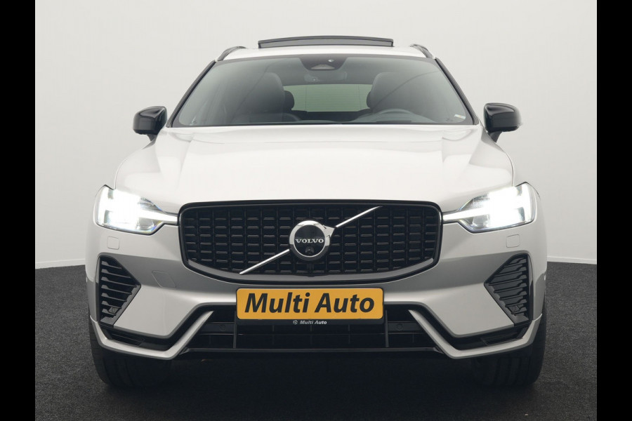 Volvo XC60 T6 AWD R-Design Plug In Hybrid 350pk LONG RANGE Dealer O.H. PHEV | Luchtvering | Trekhaak Af Fabriek | Panodak | Head Up | Adaptive Cruise | 360 Camera | Lederen Sportstoelen Massage & Ventilatie & Memory | Google Assistent | Apple Carplay | 21"L.M |