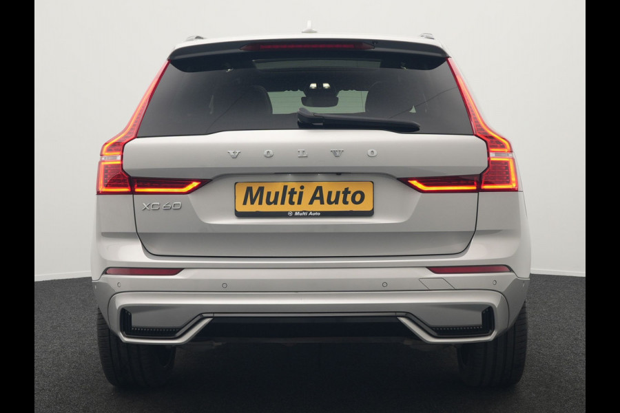 Volvo XC60 T6 AWD R-Design Plug In Hybrid 350pk LONG RANGE Dealer O.H. PHEV | Luchtvering | Trekhaak Af Fabriek | Panodak | Head Up | Adaptive Cruise | 360 Camera | Lederen Sportstoelen Massage & Ventilatie & Memory | Google Assistent | Apple Carplay | 21"L.M |