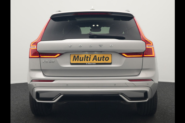 Volvo XC60 T6 AWD R-Design Plug In Hybrid 350pk LONG RANGE Dealer O.H. PHEV | Luchtvering | Trekhaak Af Fabriek | Panodak | Head Up | Adaptive Cruise | 360 Camera | Lederen Sportstoelen Massage & Ventilatie & Memory | Google Assistent | Apple Carplay | 21"L.M |
