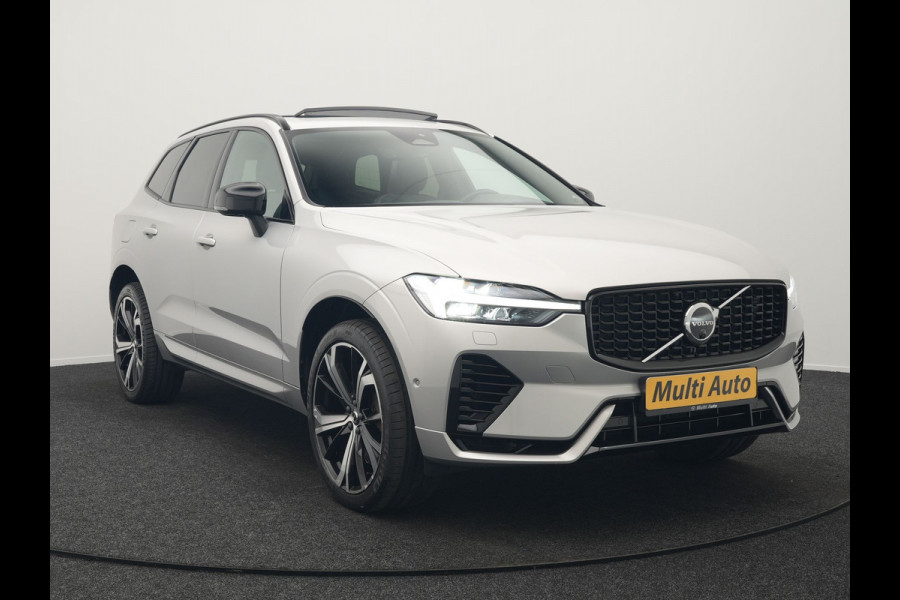 Volvo XC60 T6 AWD R-Design Plug In Hybrid 350pk LONG RANGE Dealer O.H. PHEV | Luchtvering | Trekhaak Af Fabriek | Panodak | Head Up | Adaptive Cruise | 360 Camera | Lederen Sportstoelen Massage & Ventilatie & Memory | Google Assistent | Apple Carplay | 21"L.M |