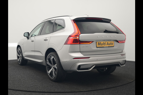 Volvo XC60 T6 AWD R-Design Plug In Hybrid 350pk LONG RANGE Dealer O.H. PHEV | Luchtvering | Trekhaak Af Fabriek | Panodak | Head Up | Adaptive Cruise | 360 Camera | Lederen Sportstoelen Massage & Ventilatie & Memory | Google Assistent | Apple Carplay | 21"L.M |