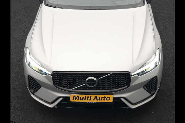 Volvo XC60 T6 AWD R-Design Plug In Hybrid 350pk LONG RANGE Dealer O.H. PHEV | Luchtvering | Trekhaak Af Fabriek | Panodak | Head Up | Adaptive Cruise | 360 Camera | Lederen Sportstoelen Massage & Ventilatie & Memory | Google Assistent | Apple Carplay | 21"L.M |