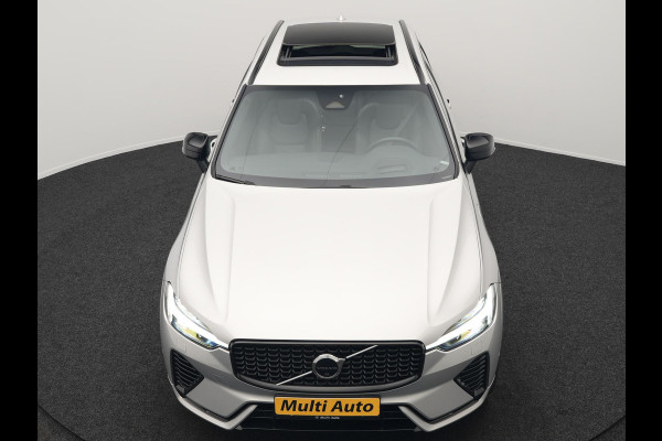 Volvo XC60 T6 AWD R-Design Plug In Hybrid 350pk LONG RANGE Dealer O.H. PHEV | Luchtvering | Trekhaak Af Fabriek | Panodak | Head Up | Adaptive Cruise | 360 Camera | Lederen Sportstoelen Massage & Ventilatie & Memory | Google Assistent | Apple Carplay | 21"L.M |