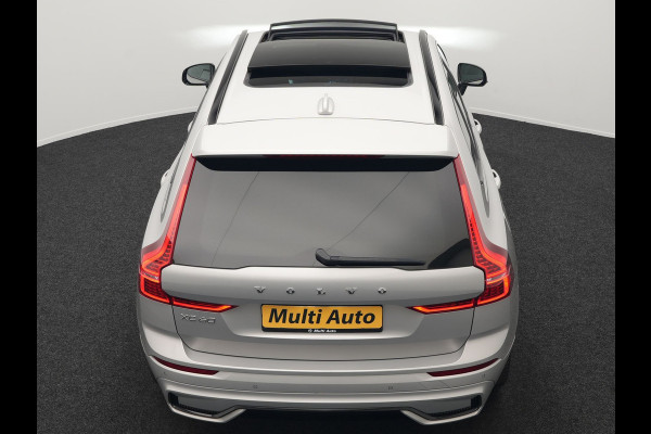 Volvo XC60 T6 AWD R-Design Plug In Hybrid 350pk LONG RANGE Dealer O.H. PHEV | Luchtvering | Trekhaak Af Fabriek | Panodak | Head Up | Adaptive Cruise | 360 Camera | Lederen Sportstoelen Massage & Ventilatie & Memory | Google Assistent | Apple Carplay | 21"L.M |