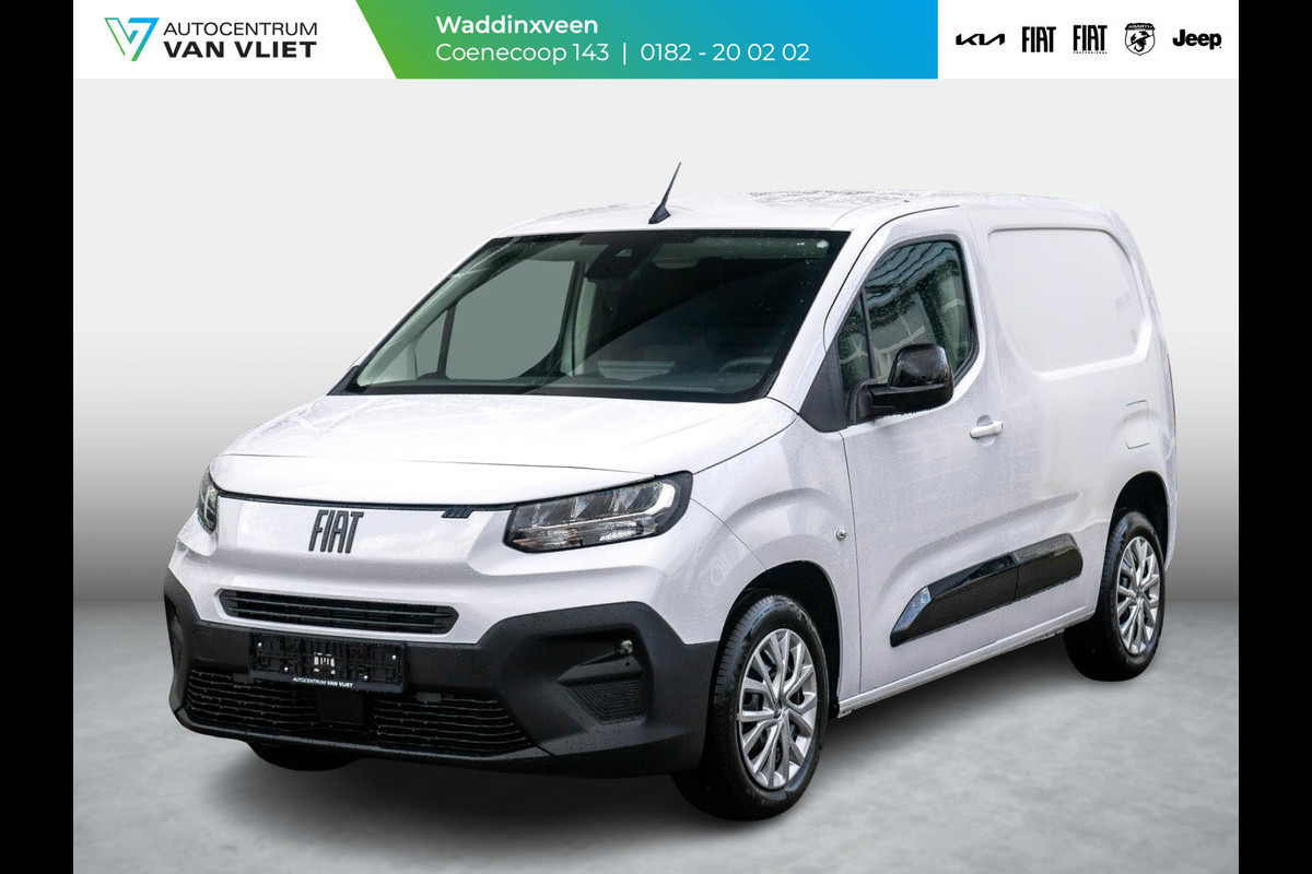 Fiat Doblò 1.5D 100pk L1 1000kg | Uit voorraad leverbaar | Airco | Pack Winter | Trekhaak voorbereiding | Apple Carplay