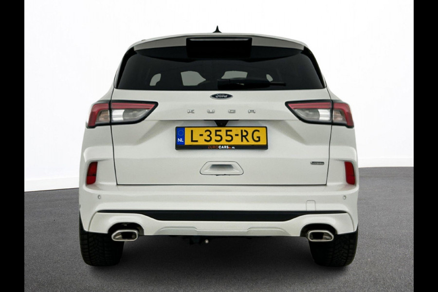 Ford Kuga 2.5 PHEV 225 PK Aut. ST-Line X Adaptive Cruise Control 19" LM Velgen PDC VA + Camera Design Pack Driver Assistance Pack Winter Pack Premium White Metallic Trekhaak