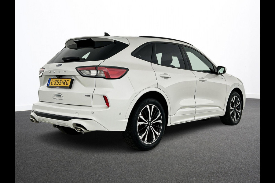 Ford Kuga 2.5 PHEV 225 PK Aut. ST-Line X Adaptive Cruise Control 19" LM Velgen PDC VA + Camera Design Pack Driver Assistance Pack Winter Pack Premium White Metallic Trekhaak