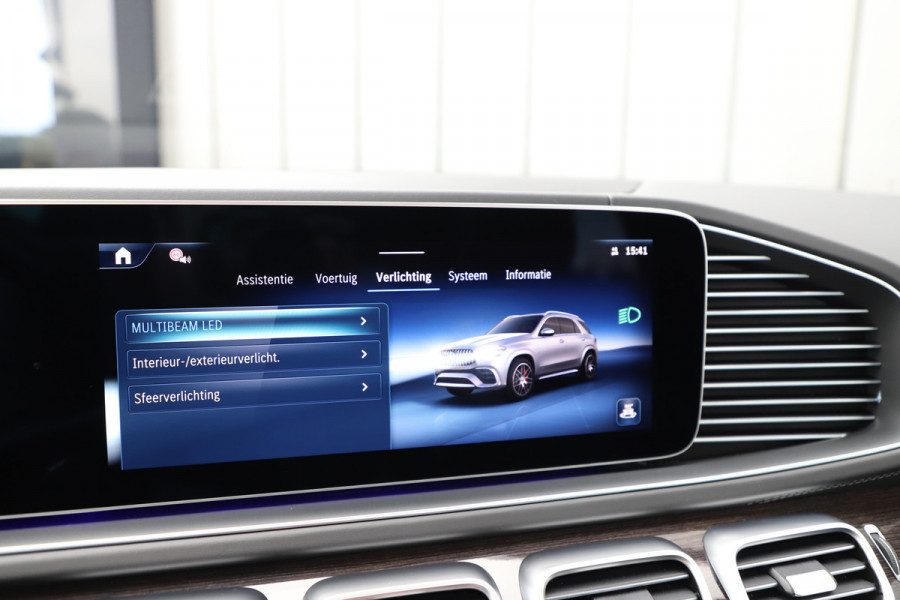 Mercedes-Benz GLE AMG 53 Hybrid 4MATIC+ | 544PK | Luchtvering | Pano | Keyles-go | Leder exclusief | Burmester | Multibeam | MBUX Tablet | Sfeerve