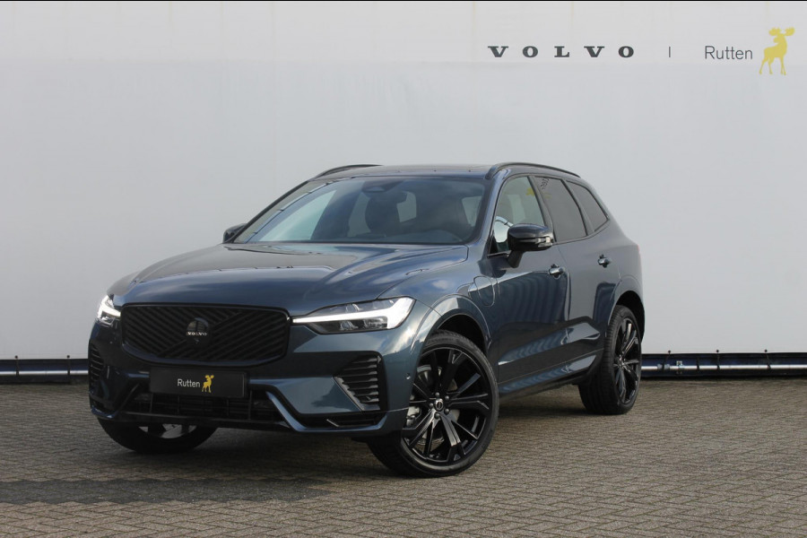 Volvo XC60 T6 350PK Autom Plug-in AWD Plus Black Edition Panoramisch schuif-kanteldak / 360 rondom zicht camera / Harman Kardon Audio / Getinte ramen vanaf de B-stijl