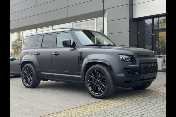 Land Rover Defender P635 110 Octa Black | Nieuw | Narvik Black | Satin