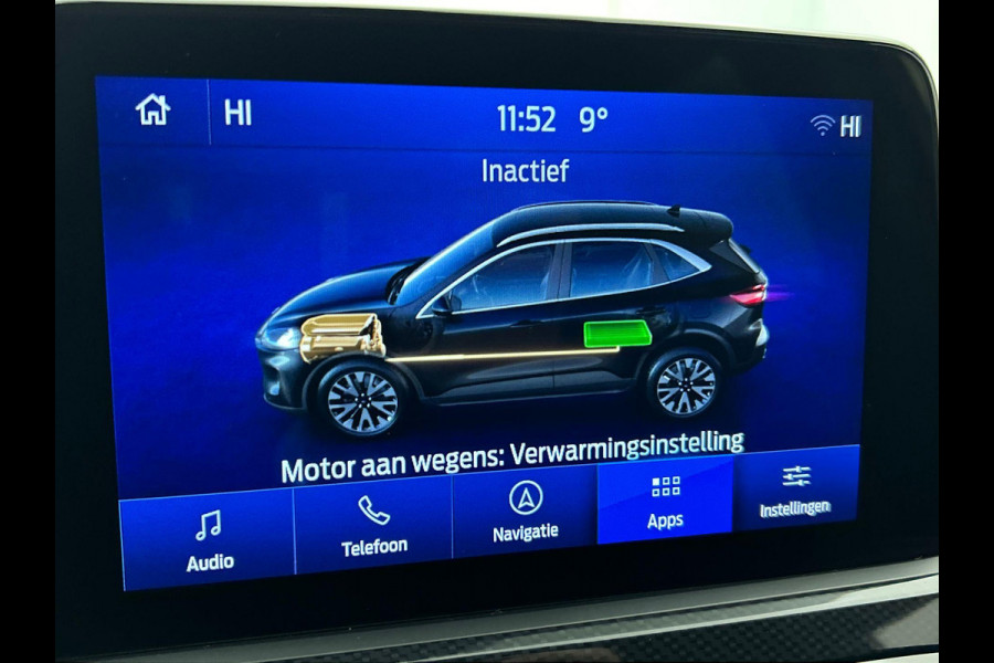 Ford Kuga 2.5 PHEV 225 PK Aut. ST-Line X Adaptive Cruise Control 19" LM Velgen PDC VA + Camera Design Pack Driver Assistance Pack Winter Pack Premium White Metallic Trekhaak