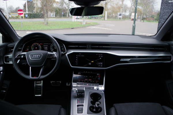 Audi A6 Limousine 55 TFSI e 367 PK Quattro S-Line Competion Pro Line, 360 Camera, Adap. Cruise Control, Stuurverwarming, Carplay
