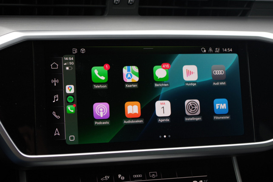 Audi A6 Limousine 55 TFSI e 367 PK Quattro S-Line Competion Pro Line, 360 Camera, Adap. Cruise Control, Stuurverwarming, Carplay