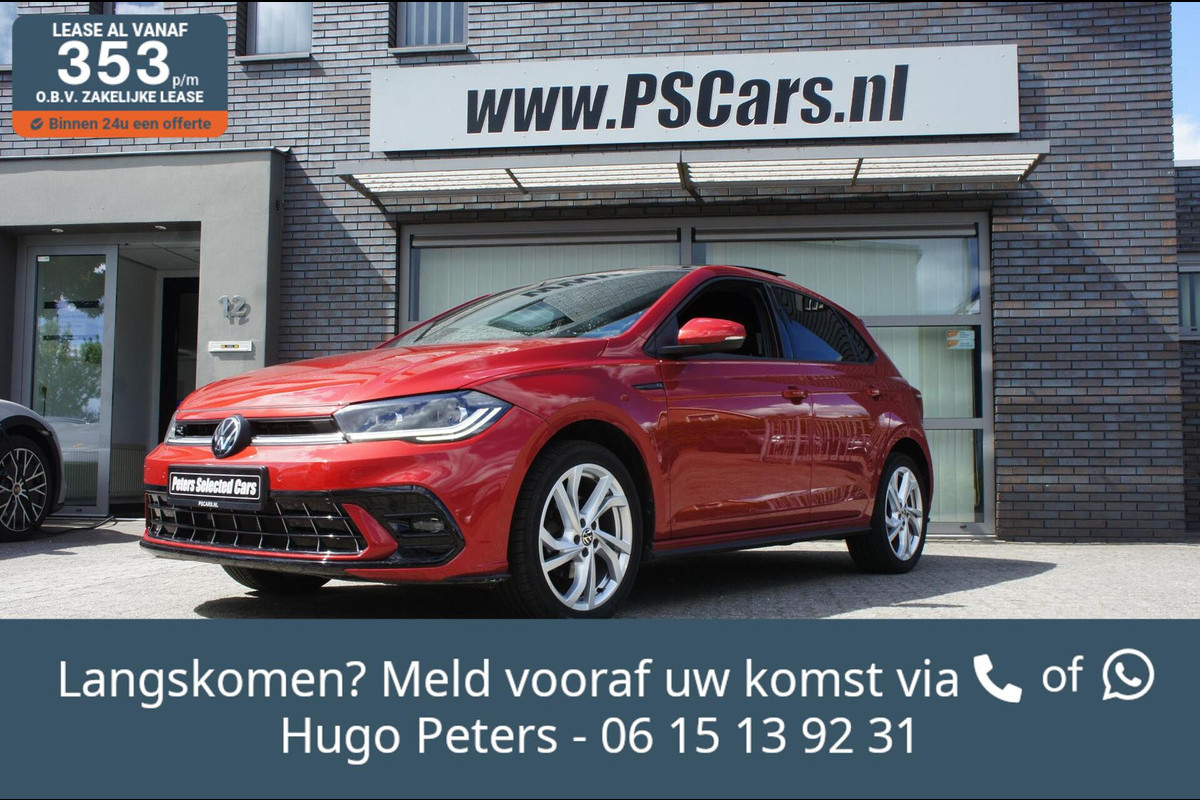 Volkswagen Polo 1.0 TSI DSG 3x R-Line Acc|CarPlay|Nav|Stoelverw|Pano
