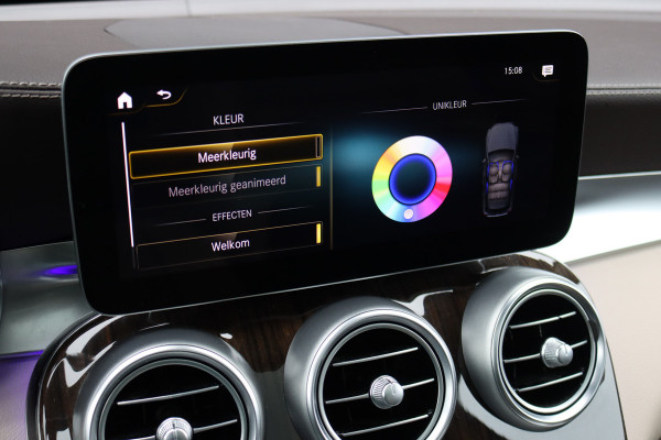 Mercedes-Benz GLC 300e 4MATIC Premium Plus | Distronic+ | Panoramadak | Memory | Leder | Trekhaak | Camera | Sfeerverlichting | Augmented Reality | Stoelverwarming |