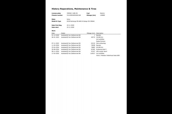 Volvo XC40 Recharge P8 AWD R-Design|TREKH.|LEDER|ELEK. KLEP|ACC|CARPLAY|CAMERA|CLIMATE+CRUISE CONTROL|NL-AUTO|NAP|INCL.BTW|1e EIG|