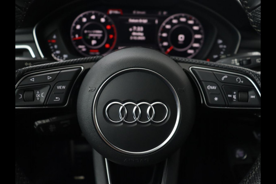 Audi A4 40 TFSI Sport S Line Black Edition | Stoelverwarming | Adaptive cruise | Keyless | Virtual Cockpit | Carplay | Half leder | Navigatie | Full LED | 19'' | Sportstoelen | Sfeerverlichting