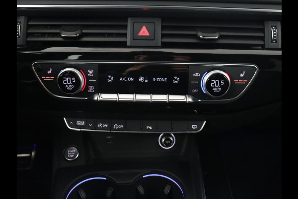 Audi A4 40 TFSI Sport S Line Black Edition | Stoelverwarming | Adaptive cruise | Keyless | Virtual Cockpit | Carplay | Half leder | Navigatie | Full LED | 19'' | Sportstoelen | Sfeerverlichting