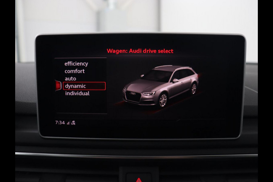 Audi A4 40 TFSI Sport S Line Black Edition | Stoelverwarming | Adaptive cruise | Keyless | Virtual Cockpit | Carplay | Half leder | Navigatie | Full LED | 19'' | Sportstoelen | Sfeerverlichting