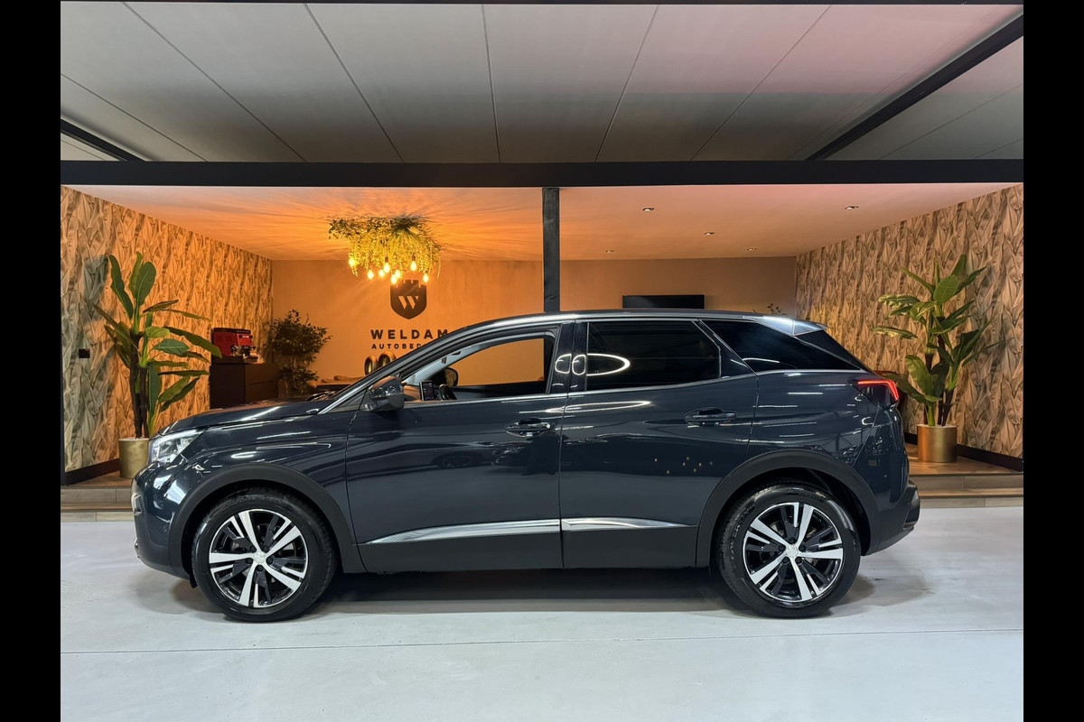 Peugeot 3008 1.2 PureTech Allure Garantie Memory Leder 360 Blindspot StoelVW Carplay ACC Lane Clima Navi Led Rijklaar
