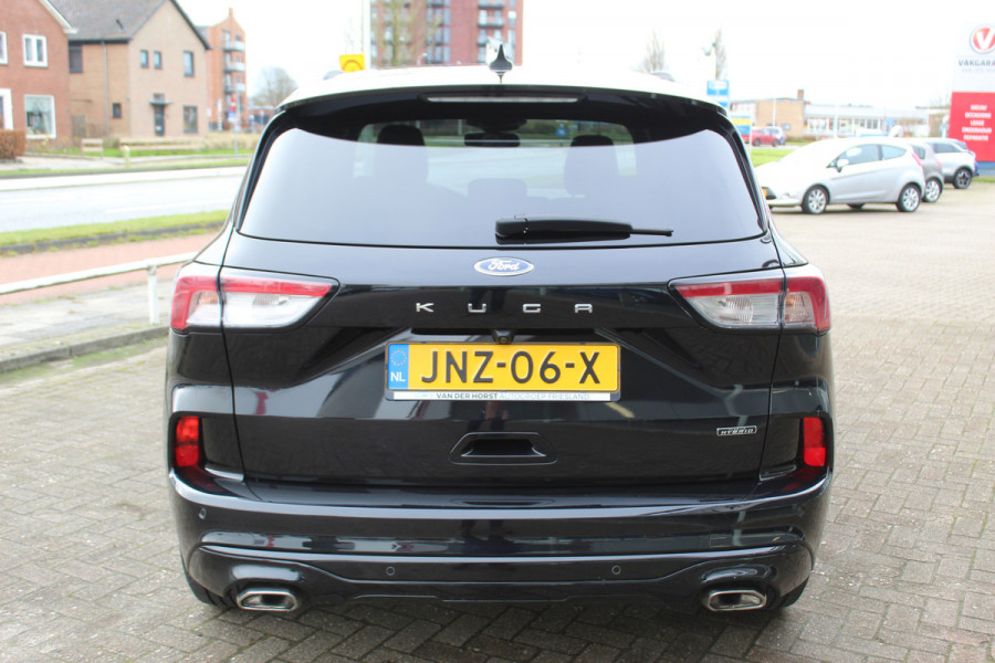 Ford Kuga 2.5-225pk Plug-in Hybrid ST-Line X. Hybride rijden voor een reële prijs ! Adaptive Cruise Control, Stoel- en voorraamverwarming, Climate Control, Metallic lak, Camera v+a, Elektr. achterklep, Side- en lane assist etc.