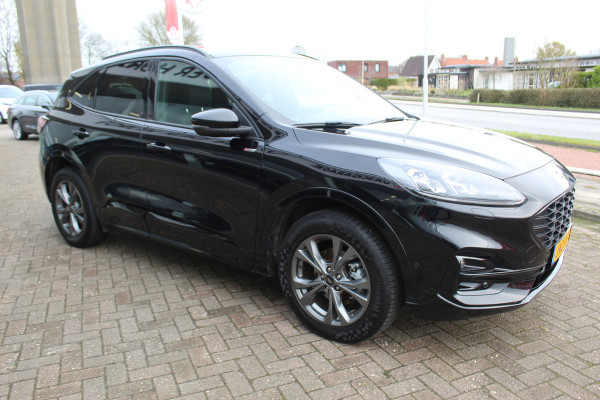 Ford Kuga 2.5-225pk Plug-in Hybrid ST-Line X. Hybride rijden voor een reële prijs ! Adaptive Cruise Control, Stoel- en voorraamverwarming, Climate Control, Metallic lak, Camera v+a, Elektr. achterklep, Side- en lane assist etc.