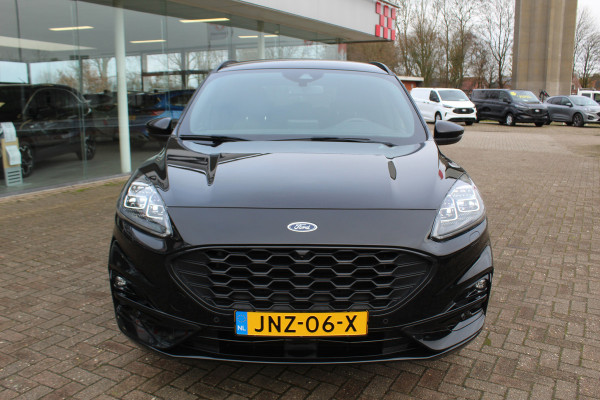 Ford Kuga 2.5-225pk Plug-in Hybrid ST-Line X. Hybride rijden voor een reële prijs ! Adaptive Cruise Control, Stoel- en voorraamverwarming, Climate Control, Metallic lak, Camera v+a, Elektr. achterklep, Side- en lane assist etc.