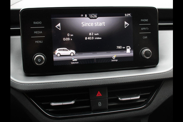 Škoda Kamiq 1.0 TSI 110pk DSG Tour de France Navigatie Apple Carplay/Android Auto Cimate Control Camera Parkeer sensoren Led Adaptive Cruise Control