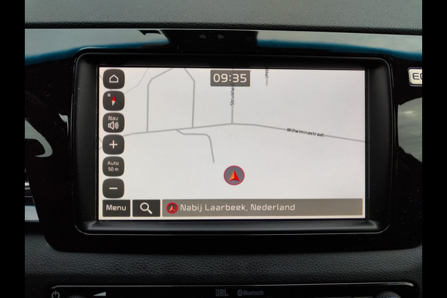 Kia e-Niro ExecutiveLine 64kWh Warmtepomp Leder Pdc Elek.Stoel+Memory Navi Ecc Camera Apple Carplay Android Auto Stoelverwarming+Koeling Stuurverwarming Lmv Privacy Glas DAB Vess Lane Assist Blind Spot 1e Eigenaar Origineel Nederlandse Auto Zeer compleet!