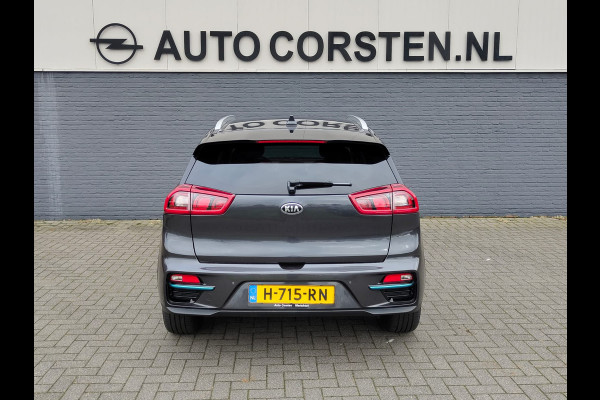 Kia e-Niro ExecutiveLine 64kWh Warmtepomp Leder Pdc Elek.Stoel+Memory Navi Ecc Camera Apple Carplay Android Auto Stoelverwarming+Koeling Stuurverwarming Lmv Privacy Glas DAB Vess Lane Assist Blind Spot 1e Eigenaar Origineel Nederlandse Auto Zeer compleet!