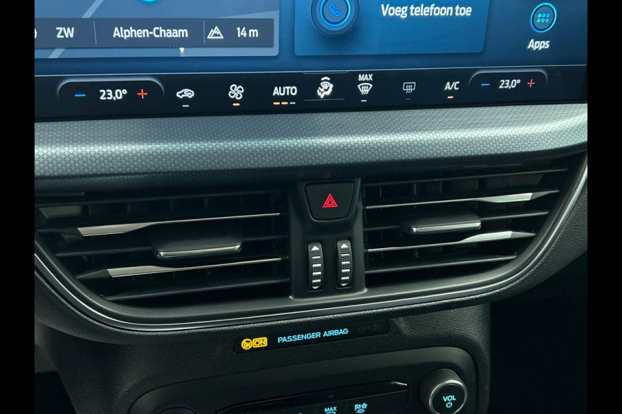 Ford FOCUS Wagon 1.0 EcoBoost Hybrid Active Airco ECC Navi Carplay PDC Voor en achter Full LED 17"LM Velgen Cruise Control