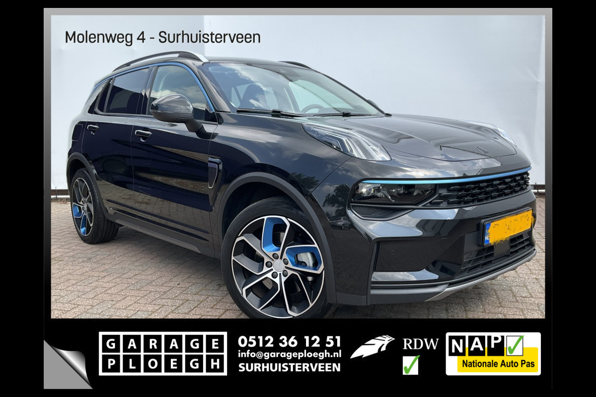 Lynk & Co 01 1.5 PHEV Pano.dak 360° Cam ZwarteHemel Carplay Adapt.Cruise incl.BTW