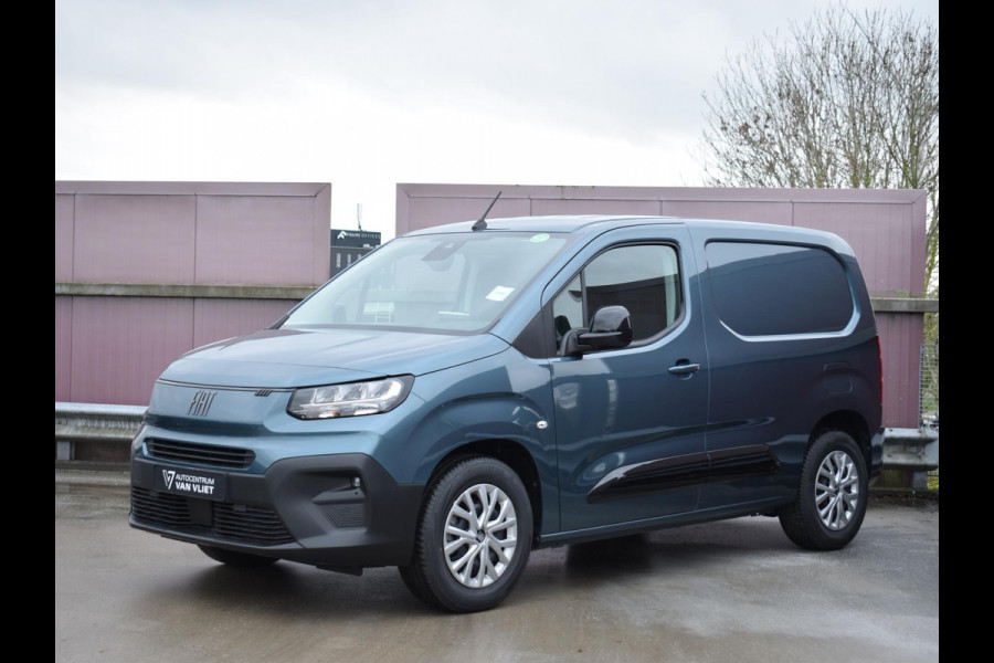 Fiat E-Doblò L1 50 kWh | 3-zitplaatsen | navigatie incl. Apple Carplay | Exterieur Pakket | Pakket Comfort | Pakket Drive Assist | Laadruimtebetimmering | Pakket Access & GO |