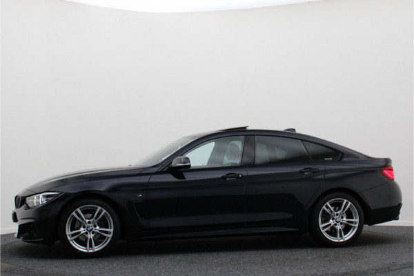 BMW 4 Serie Gran Coupé 418i Executive Edition M Sport Leer, Schuif-/Kanteldak, Head-Up, Camera, Navigatie, PDC