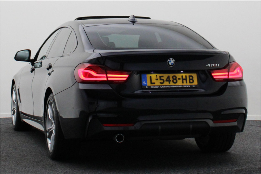 BMW 4 Serie Gran Coupé 418i Executive Edition M Sport Leer, Schuif-/Kanteldak, Head-Up, Camera, Navigatie, PDC