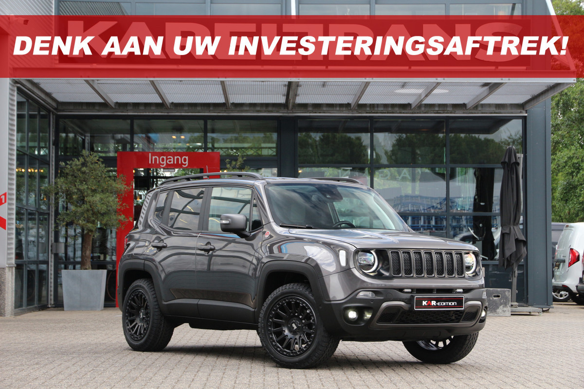 Jeep Renegade 2.0D 170PK | Aut. | 4WD | Grijs kenteken | Trailhawk | 71.000km..