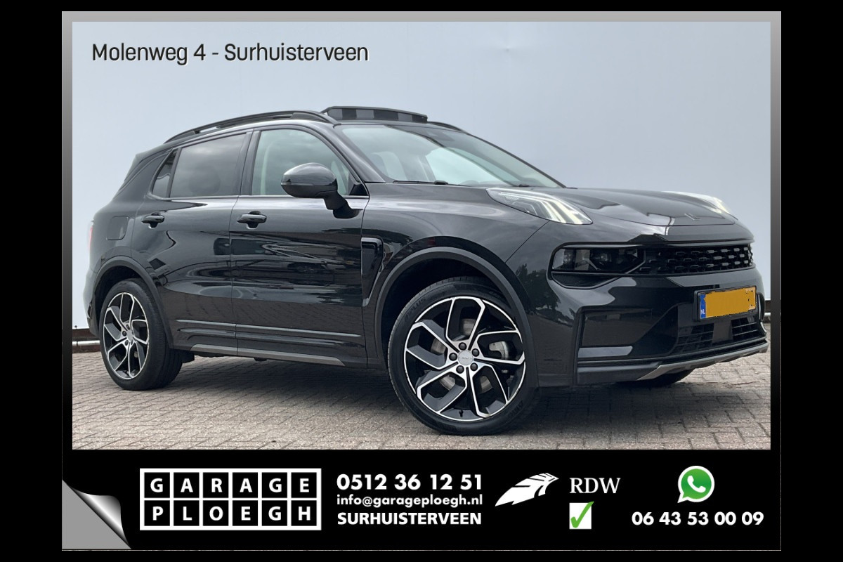 Lynk & Co 01 1.5 PHEV 262PK Black optic Adapt.Cruise 360° Cam Carplay Plug-in Stoelverw Vol opties!