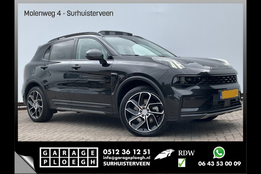 Lynk & Co 01 1.5 PHEV 262PK Black optic Adapt.Cruise 360° Cam Carplay Plug-in Stoelverw Vol opties!