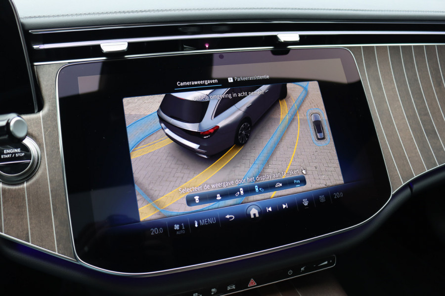 Mercedes-Benz E-Klasse Estate 300 e AMG Line | Distronic | Panoramadak | Memory | Trekhaak | Soft-Close | Surround Camera | Digital Light | Verwarmd Stuurwiel | Keyless Go | Nightpakket |