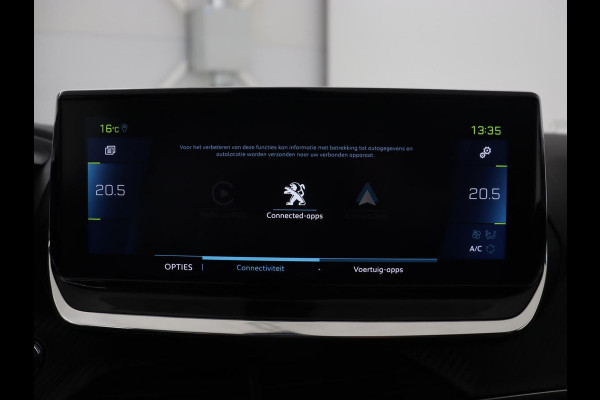 Peugeot e-208 EV Allure 50 kWh | Camera | Carplay | Half leder | Keyless | Navigatie | Full LED | Parkeerhulp | DAB | Getint glas | Climate control | Cruise control