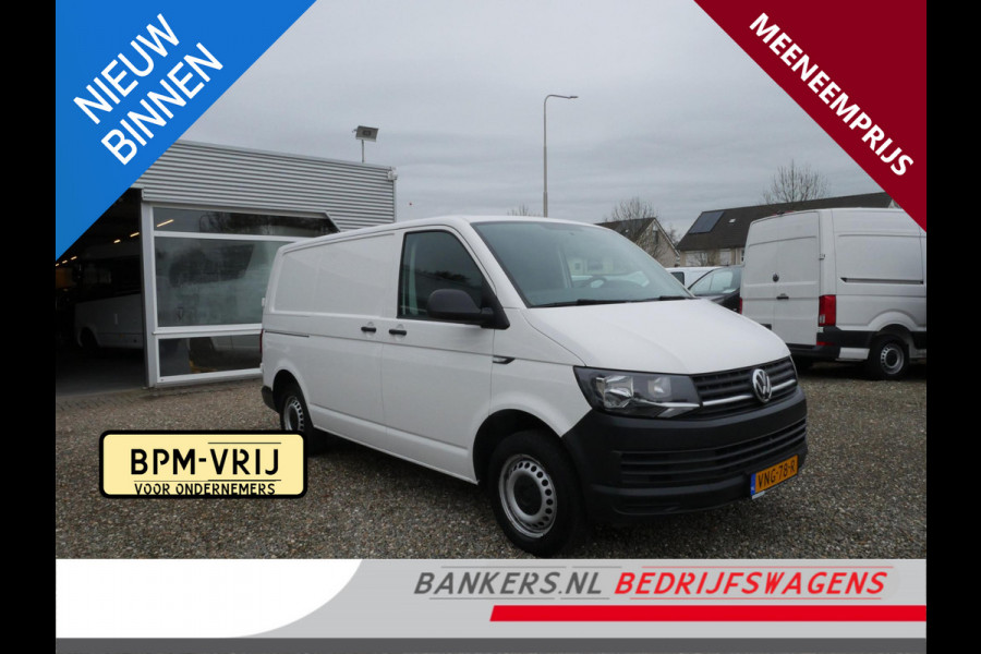 Volkswagen Transporter 2.0 TDI 100PK, L1H1, Airco, Geen garantie, zo meenemen
