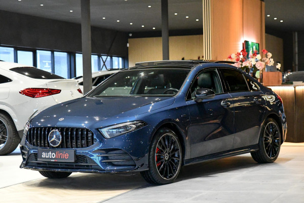Mercedes-Benz A-Klasse 250 e AMG Night, Pano, Memory, Keyless, Camera, Sfeer, Multibeam, CarPlay!