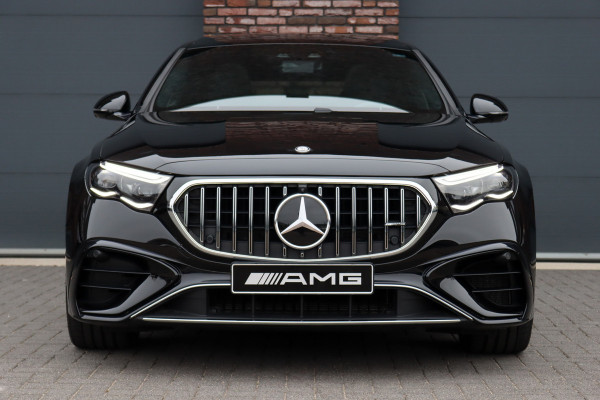 Mercedes-Benz E-Klasse AMG 53 4MATIC+ Premium+ | 585pk | Hyperscreen | Achterasbesturing | Stoelventilatie | Trekhaak | Vlakkenverwarming | Soft-Close | Burmester | Zonweringspakket | 3D-Display | HUD |