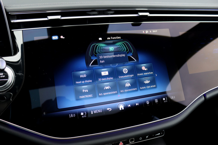 Mercedes-Benz E-Klasse AMG 53 4MATIC+ Premium+ | 585pk | Hyperscreen | Achterasbesturing | Stoelventilatie | Trekhaak | Vlakkenverwarming | Soft-Close | Burmester | Zonweringspakket | 3D-Display | HUD |