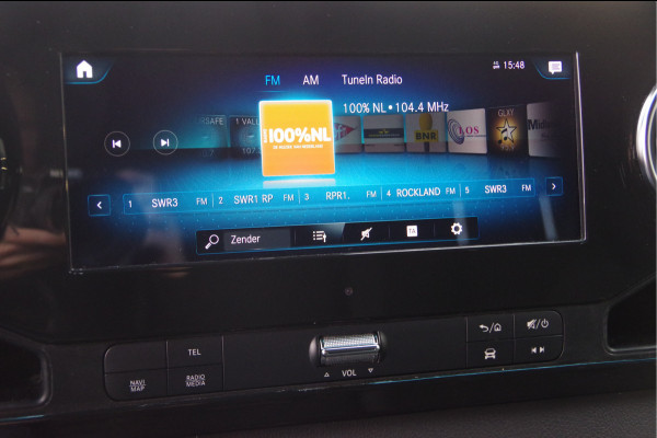 Mercedes-Benz Sprinter 519 3.0 CDI V6 L3 AUT. OPEN LAADBAK, LED, 3.5T TREKHAAK, STANDKACHEL, CAMERA, MBUX 10'', LEDER STUUR, NAVI, CLIMA