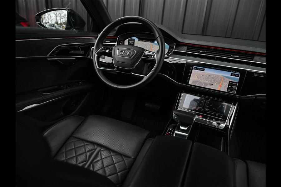 Audi A8 55 TFSI QUATTRO PRO LINE PLUS | LUCHTVERING | STANDKACHEL | VIRTUAL COCKPIT | LUCHTVERING | ADAPTIVE CRUISE | STOELVERWARMING EN
