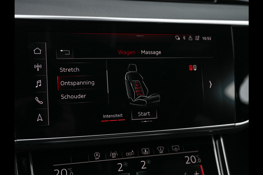 Audi A8 55 TFSI QUATTRO PRO LINE PLUS | LUCHTVERING | STANDKACHEL | VIRTUAL COCKPIT | LUCHTVERING | ADAPTIVE CRUISE | STOELVERWARMING EN