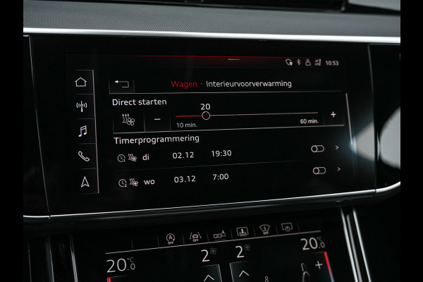 Audi A8 55 TFSI QUATTRO PRO LINE PLUS | LUCHTVERING | STANDKACHEL | VIRTUAL COCKPIT | LUCHTVERING | ADAPTIVE CRUISE | STOELVERWARMING EN