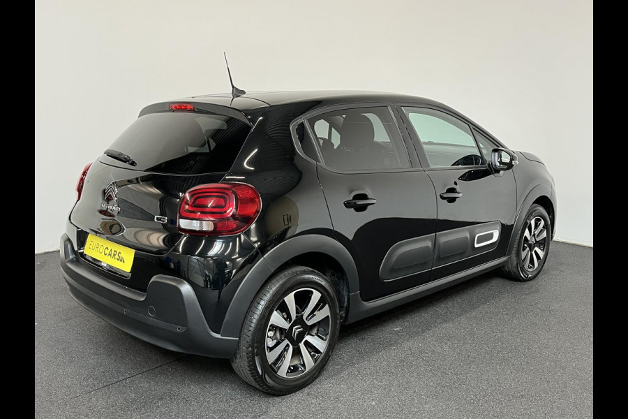 Citroën C3 1.2 PureTech Max Automaat  Airco Navigatie d.m.v.Apple carplay / Android Auto Parksensoren Lichtmetalen Velgen